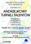 Piątkowy „Andrzejkowy Turniej Talentów”