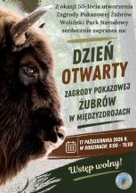 50 lat Zagrody Pokazowej Żubrów Wolińskiego Parku Narodowego
