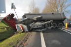 Groźny wypadek na krajowej trójce