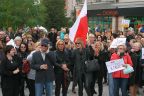 Czarny protest w Świnoujściu z niebywałą frekwencją